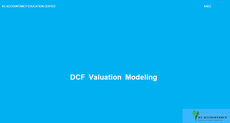 DCF VALUATION MODELLING